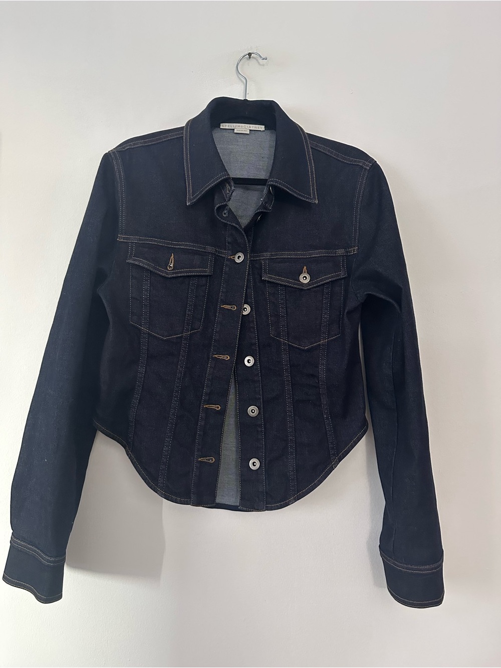 Stella McCartney Dark Denim stretch shirt size 40/6